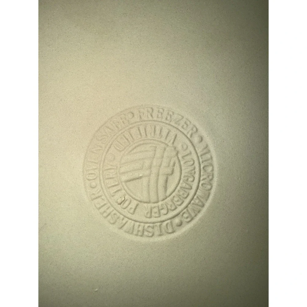 Longaberger Pottery Ivory Woven Traditions 9